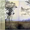 Far Away & Blue II - Diptych