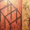 Lamp, Trillis, Palms