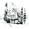 Barn, burned further