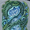 Bio Organic Hlaf sleeve Design (Pencil Crayon)
