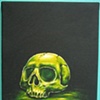 Skull (Acrylic on Canvas)