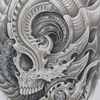 Biomech skull