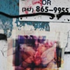 Wheatpaste of Thirsty Tops, Detail 