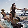 Beach Eating