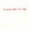the places where i'm safe