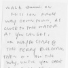 a walk submitted to me in the gallery