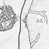 Map of city of Magdala