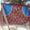 Day of the Dead half apron