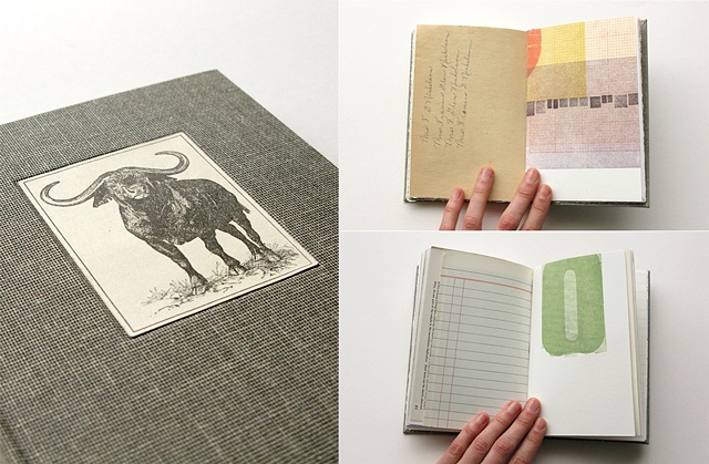 bookbinding book huldra press marianne dages graph paper maps hardcover one of a kind unique handbound vintage illustrations letterpress