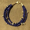 lapis & gold jinglies