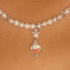 pearl & crystal necklace