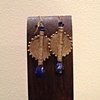 lapis & gold circles