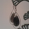labradorite hoop drops