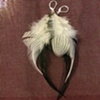 black & white feathers