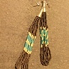 seed bead loops w gold