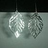 filigree silver leaves