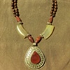 agate, aventurine, & wood