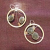 walaweka seeds & tourmaline hoops