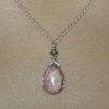 light amethyst w/ smoky quartz necklace