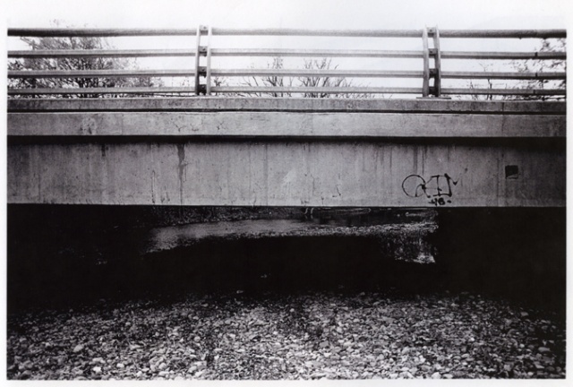 The Creek, Whitesboro St./Main St., the Yorkville/Whitesboro border, NY,from the series _going home_ 