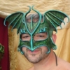 Green Dragon Mask
