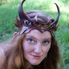Goat Crown with Crescent Moon