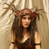 Feather Headdress with Fringe