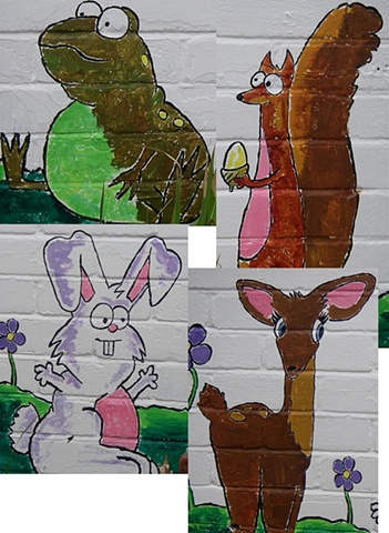 Mural detail 2