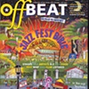 Off Beat Magazine cover May 2010