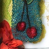 Cherries with Blue Lace