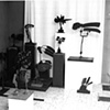 Trova's studio circa 1977.