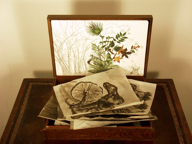 Mushroom Leaf Box