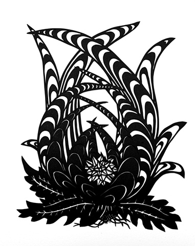 Black Botanical #56
