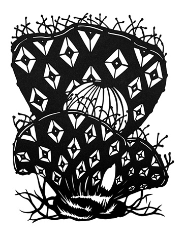 Black Botanical #53