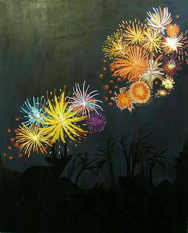 Fire in the Night Sky #1