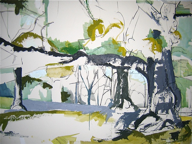 Tree painting Jill Lear