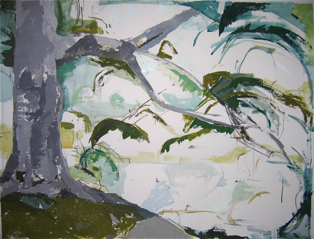 Tree painting Jill Lear