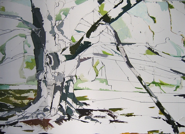 Tree painting Jill Lear