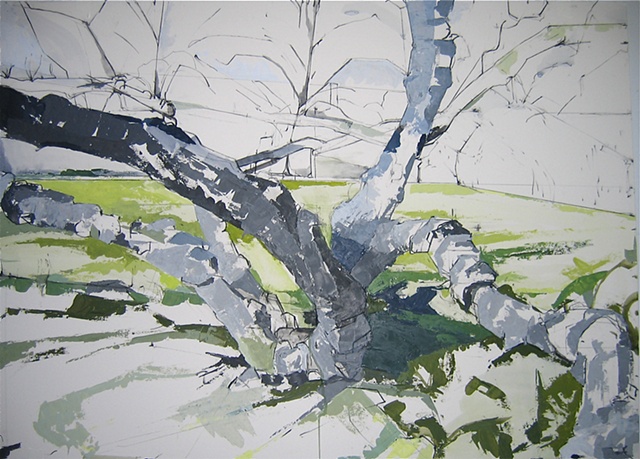 Tree painting Jill Lear