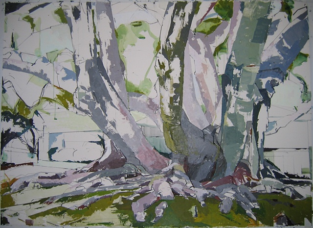 Tree painting Jill Lear