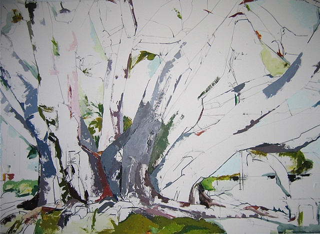 Tree painting Jill Lear