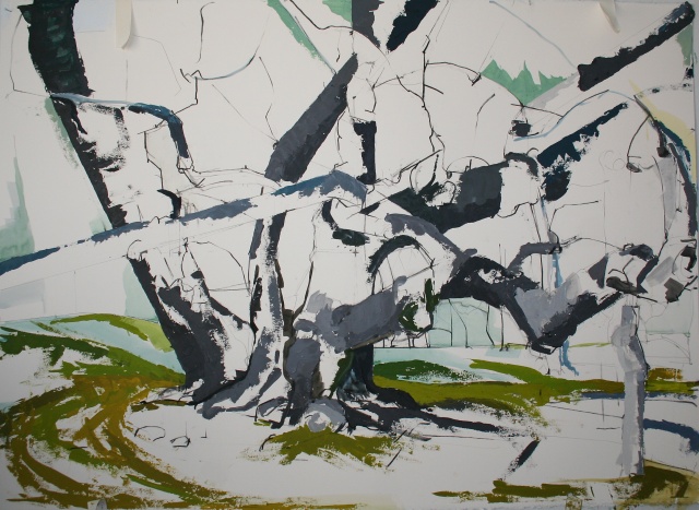 Tree painting Jill Lear