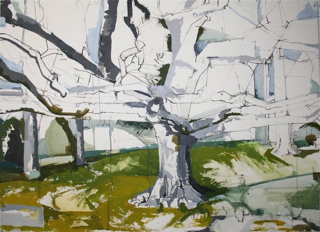 Tree painting Jill Lear