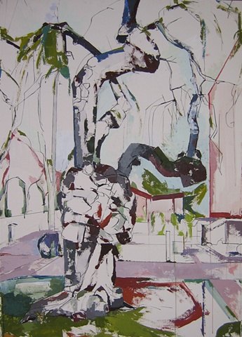 Tree painting Jill Lear