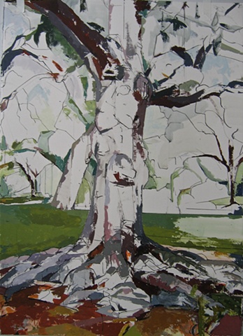 Tree painting Jill Lear
