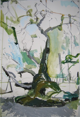Tree painting Jill Lear