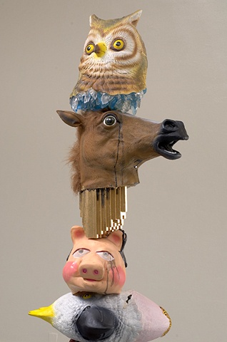 Dear Abby Totem (Detail)