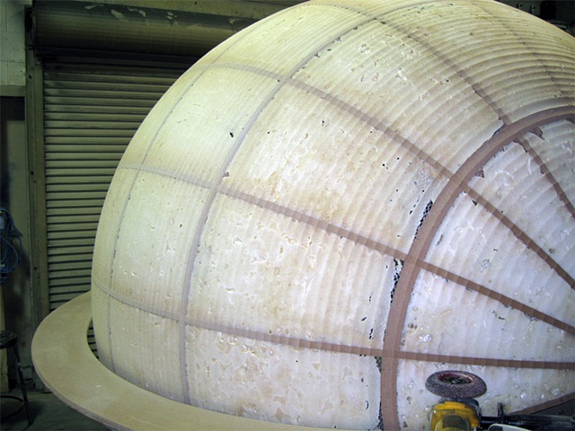 Light bulb. Foam Stage.