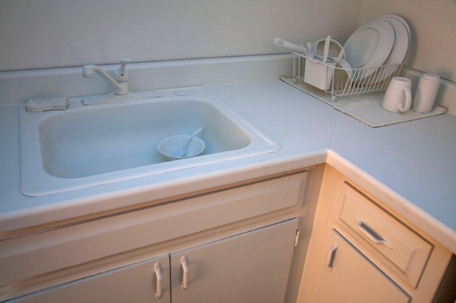 Detail of sink.