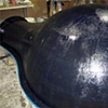 First layer of Fiberglass